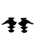 GLYDE HYDRALOCK SILICONE MOULDED EAR PLUGS - BLACK